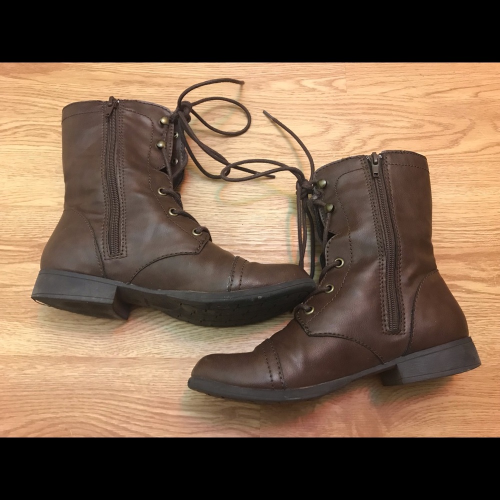 Brown boots